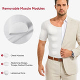 Men’s Muscle Fit Compression T-Shirt – Invisible Body Shaper & Slimming Undershirt