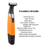 Kemei - 4-in-1 Waterproof Eyebrow & Facial Trimmer